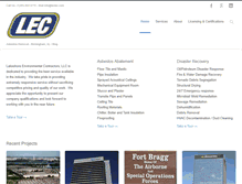 Tablet Screenshot of lecbiz.com